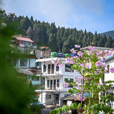 Hotel Chhuti Lava external view